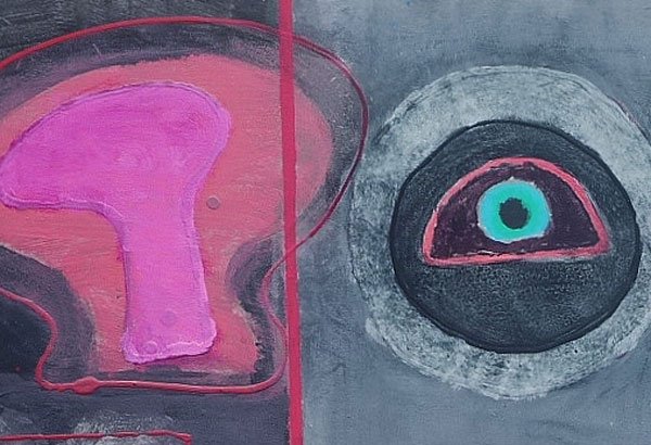Neil Payne, detail painting